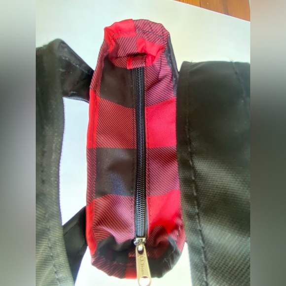 NWT L.L. Bean Everyday MINI Lightweight Tote Buffalo Plaid - Picture 4 of 8